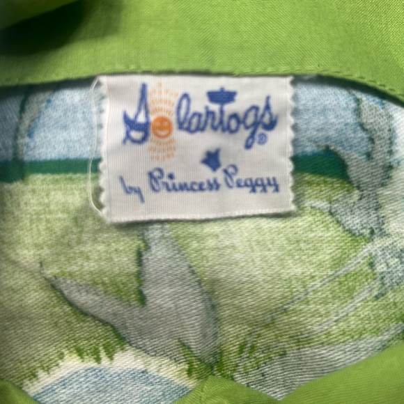 60's Princess Peggy Solartogs Shift Dress M Mod Side Buttons Vintage - Picture 9 of 11